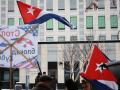 Пикет посольства США 17 декабря СТОП БЛОКАДЕ КУБЫ!