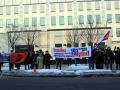 Пикет посольства США в Киеве 17.01.17